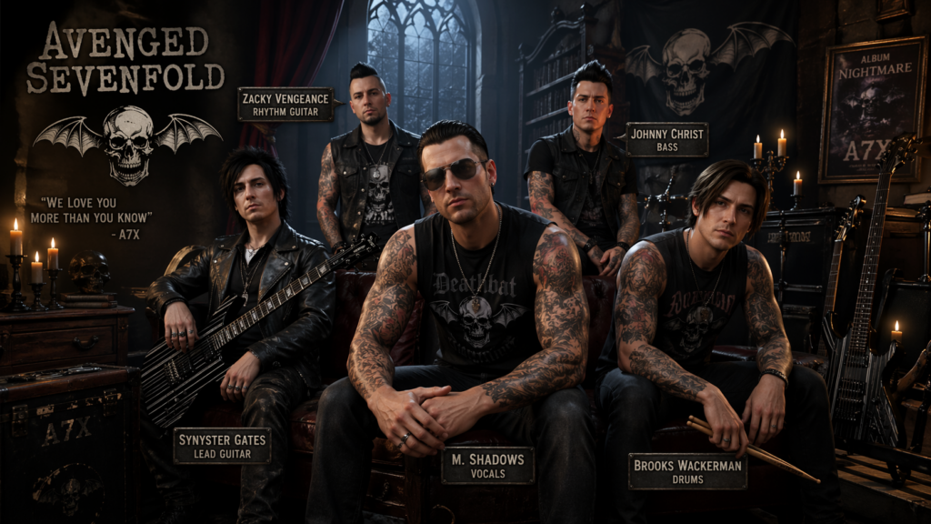 Avenged Sevenfold Band Members Avenged Sevenfold Band Members